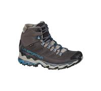 La Sportiva - Chaussures de randonnée journée - Ultra Raptor II Mid Leather Woman G Carbon/Atlantic pour Femme en Cuir - Taille 39 - Noir Noir 39