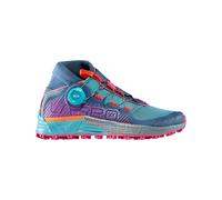 La Sportiva - Chaussures de trail - Cyklon Woman Storm Blue/Cherry Tomato pour Femme - Taille 40 - Bleu Bleu 40