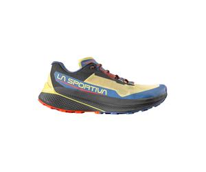 La Sportiva - Chaussures de trail - Prodigio Woman Zest/Moonlight pour Femme - Taille 37,5 - Bleu Bleu 37,5