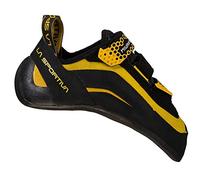 La Sportiva Chaussures d'escalade Miura VS Performance pour homme, Noir/Jaune 2, 45.5 EU