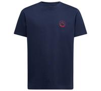 La Sportiva - Circle Logo T-Shirt - T-shirt - S - night sky / mountain red