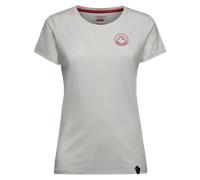 La Sportiva - Women's Circle Logo T-Shirt - T-shirt - XS - chalk