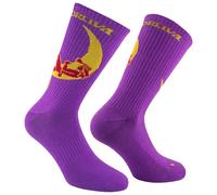 La Sportiva Chaussettes Climbing On The Moon multifonctions mixte EU 38-40 violet/jaune