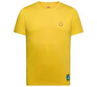 La Sportiva - Climbing On The Moon - T-shirt - M - giallo / viola