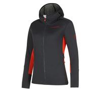 La Sportiva - Cosmic Hoody - Polaire femme Carbon / Cherry Tomato - S