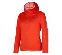La Sportiva - Cosmic Hoody - Polaire femme Cherry Tomato / Carbon - XS