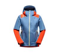 Veste à capuche La Sportiva Crossridge Evo Shell bleu orange intense femme - S