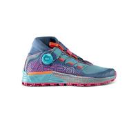 La Sportiva - Cyklon - Chaussures trail femme Storm Blue / Cherry Tomato - 38.5
