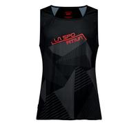 LA SPORTIVA Débardeur d'escalade pour homme - Taille M, Noir/tomate cerise, M
