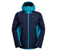 La Sportiva - Discover Shell Jkt M - Veste imperméable homme Deep Sea / Tropic Blue - S