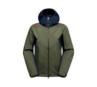 La Sportiva - Discover Shell Jkt W - Veste imperméable femme Cypress / Night Sky - XS