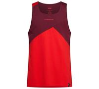 La Sportiva - Dude Tank - Débardeur - M - mountain red / redwood