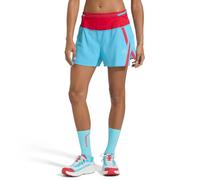 La Sportiva - Flow 3" Short W - Short trail femme Malibu Blue / Hibiscus - L - Short