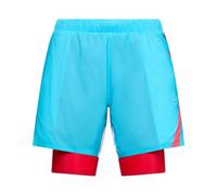 La Sportiva FLOW 5" SHORT Women ZARS041 Malibu Blue/Hibiscus Bleu M
