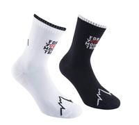 Chaussettes La Sportiva For Your Mountain blanc noir - M