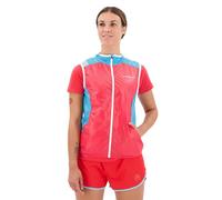 La Sportiva Gilet Briza Windbreaker Femme Rouge/Bleu Taille L