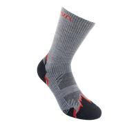 La Sportiva - Hiking Socks - Chaussettes randonnée Carbon / Mountain Red - XL