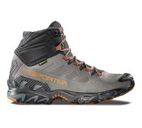 LA SPORTIVA Homme Ultra Raptor II Mid Leather GTX Chaussures, Grey-Marmalade, 41.5