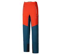 La Sportiva - Ikarus Pant - Pantalon ski de randonnée femme Storm Blue / Cherry Tomato - S - Regular