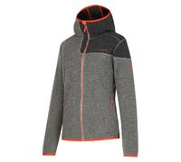 La Sportiva - Iride Hoody W - Sweatshirt à capuche femme Cloud / Cherry Tomato - XL
