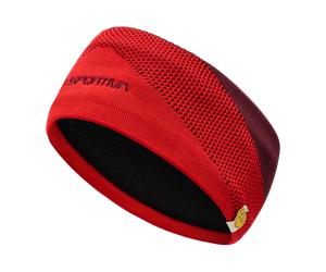 La Sportiva - Knitty Headband - Bandeau Redwood / Mountain Red - S/M