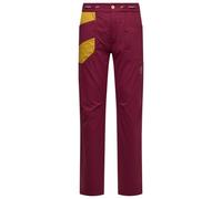 La Sportiva Labyrinth Hommes Pantalon d’escalade L Rouge foncé