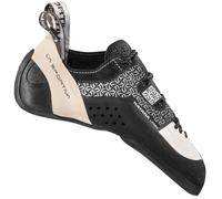 LA SPORTIVA Femme Katana Laces Chaussons d'escalade, White-Black, 38.5