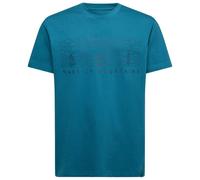 La Sportiva - Made Of Mountain - T-shirt - S - lake / night sky