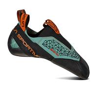La Sportiva Mens Mantra Rock Climbing Shoes, Arctic/Flame, 10.5-11