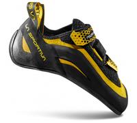 Chaussures d'escalade La Sportiva Miura VS pour experts noir/jaune 43,5 EU