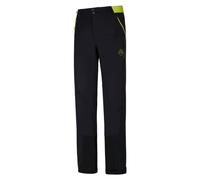 La Sportiva - Orizion Pant M - Pantalon softshell homme Black / Lime Punch - M