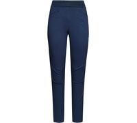 La Sportiva - Pantalon d'escalade - Roots Pants W Night Sky Chalk pour Femme en Coton - Taille L - Navy Navy L