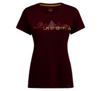 La Sportiva - Peaks T-Shirt W - T-shirt femme Redwood - S