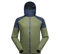 La Sportiva - Veste technique de trail running - Pocketshell Jkt M Cypress/Night Sky pour Homme - Taille L - Kaki Kaki L