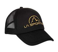La Sportiva Promo Trucker Hat Laspo Noir/Jaune Casquette, Mixte