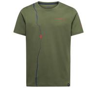 La Sportiva - Route - T-shirt - L - cypress / night sky