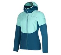 La Sportiva - Session Tech Hoody W - Polaire femme Storm Blue / Iceberg - S