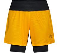 La Sportiva Short de trail Ultra Distance Shorts M Jaune/Noir Homme Taille L