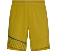La Sportiva - Short d'escalade stretch - Comp Short M Savana/Night Sky pour Homme - Taille M - Jaune Jaune M