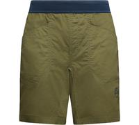 La Sportiva - Short escalade - Roots Shorts M Cypress/Night Sky pour Homme en Coton - Taille XL - Kaki Kaki XL