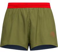 La Sportiva - Short léger et respirant - Pure 3" Short M Cypress/Night Sky pour Homme - Taille XL - Kaki Kaki XL