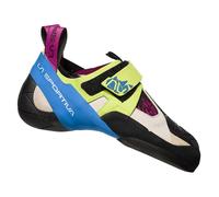 La Sportiva - Skwama Woman Apple Green Cobalt Blue - 39 - Chaussons d'escalade