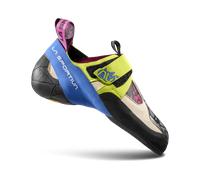 La Sportiva - Skwama Woman - Chaussons escalade femme Apple Green / Cobalt Blue - 36