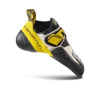 La Sportiva - Chaussons d'escalade - Solution White/Yellow pour Homme - Taille 43 - Blanc Blanc 43