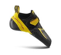 La Sportiva - Chaussons d'escalade - Solution Comp Black/Yellow pour Homme - Taille 43,5 - Noir Noir 43,5