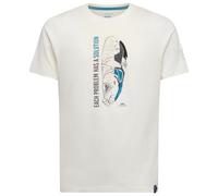 La Sportiva SOLUTION T-SHIRT ZACT175 Chalk/Lake Blanc XL