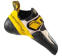 La Sportiva - Chaussons d'escalade - Solution White/Yellow pour Homme - Taille 40 - Blanc Blanc 40