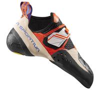 La Sportiva - Solution Woman White Lily Orange - 39.5 - Chaussons d'escalade