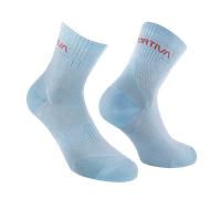 La Sportiva - Sprint Trail Socks - Chaussettes trail White / Hibiscus - L