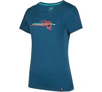 La Sportiva Stripe Cube T-Shirt W Storm Blue T-Shirt pour Femme